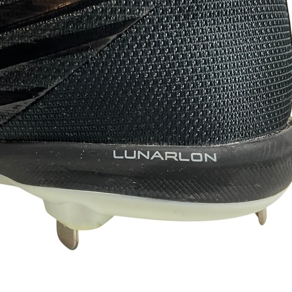 Nike Lunar Vapor Pro Metal Baseball Cleats Style 683895-010 Flywire size 12 - Picture 6 of 11